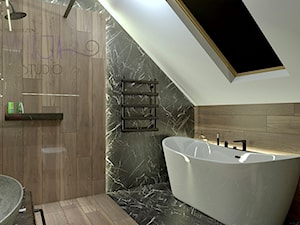 Marble bathroom - zdjęcie od InWizja studio Katarzyna Doroszkiewicz