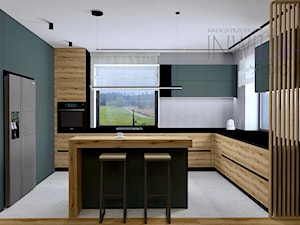 Kuchnia z widokiem - zdjęcie od InWizja studio Katarzyna Doroszkiewicz