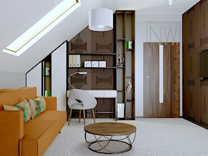 Pokój gościnny na poddaszu - zdjęcie od InWizja studio Katarzyna Doroszkiewicz