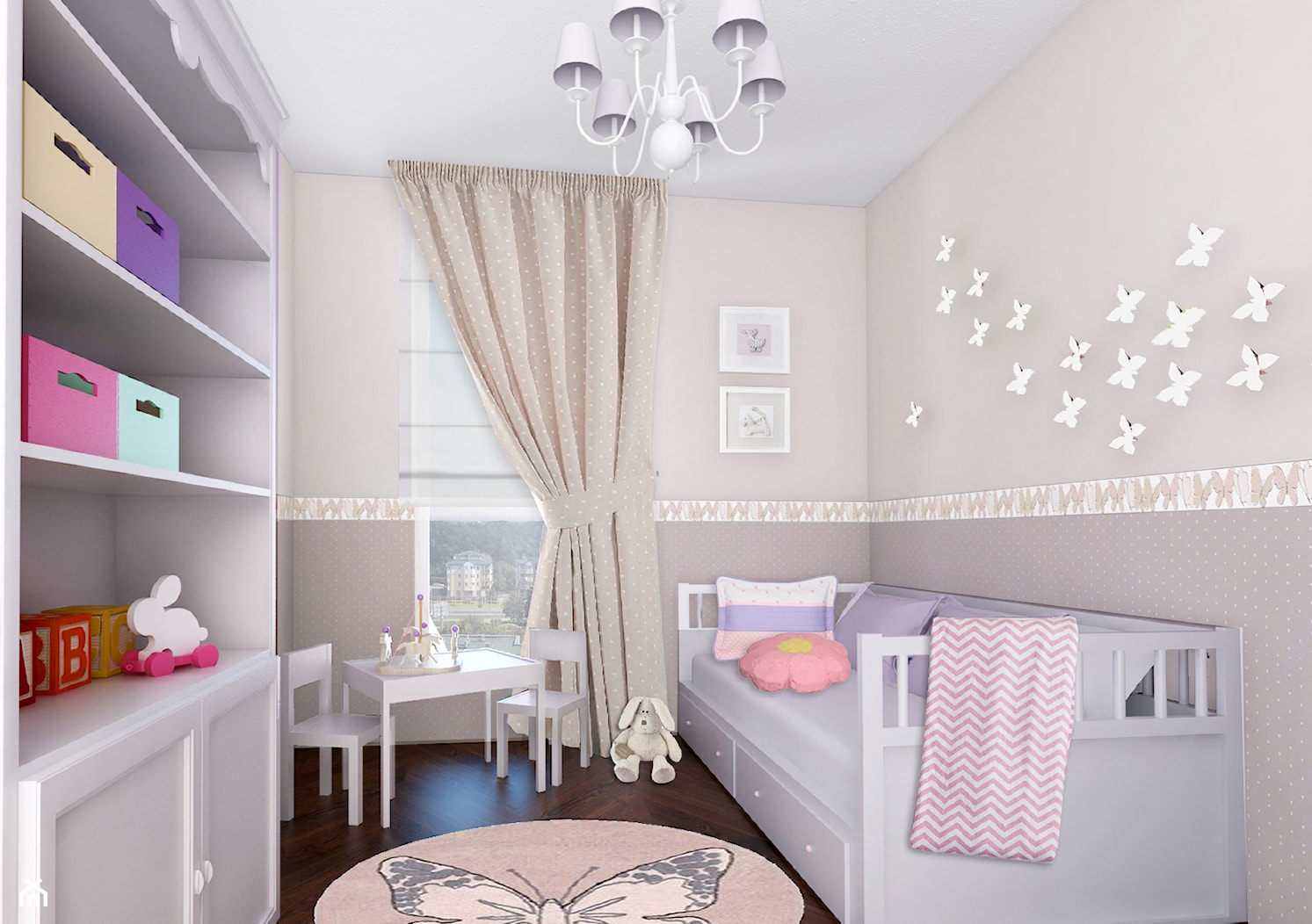 Apartament w Stolicy - Pokój dziecka, styl nowoczesny - zdjęcie od beata_no@o2.pl - Homebook