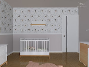 Pokój dziecka z aneksem biurowym - Pokój dziecka - zdjęcie od StudioBarw