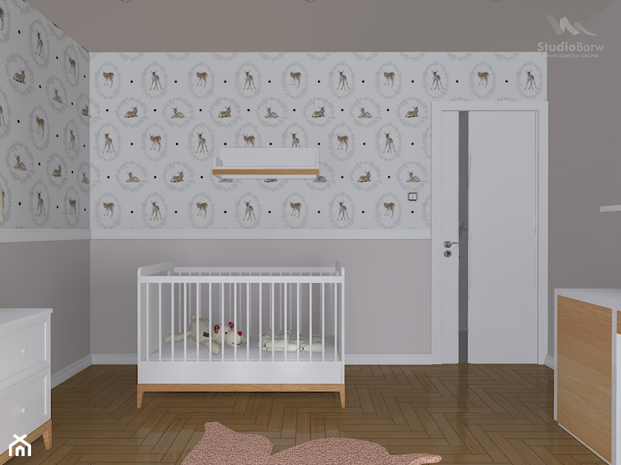 Pokój dziecka z aneksem biurowym - Pokój dziecka - zdjęcie od StudioBarw