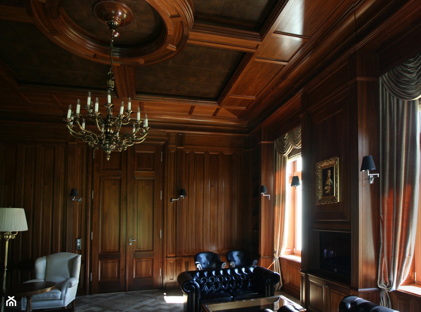 Gabinet w drewniw - zdjęcie od Manufaktura WIRCHOMSKI - Homebook