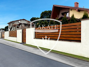 Alu Wood Fence Optimal - zdjęcie od LAKATE Sp.z.o.o BRAMY I OGRODZENIA