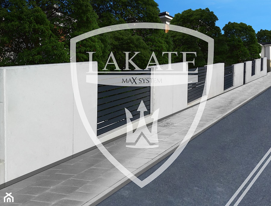 płyty beton architektoniczny ogrodzenie - zdjęcie od LAKATE Sp.z.o.o BRAMY I OGRODZENIA