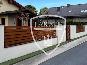 Alu Wood Fence Optimal - zdjęcie od LAKATE Sp.z.o.o BRAMY I OGRODZENIA