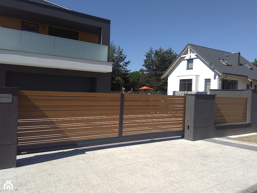 Alu Wood Fence Mix - zdjęcie od LAKATE Sp.z.o.o BRAMY I OGRODZENIA