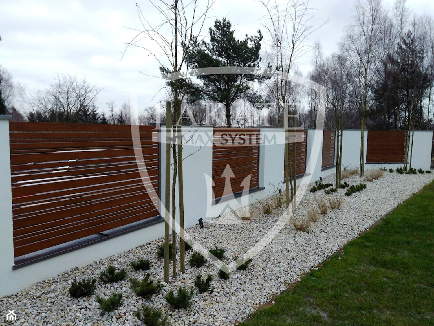 Alu Wood Fence Mix - zdjęcie od LAKATE Sp.z.o.o BRAMY I OGRODZENIA - Homebook