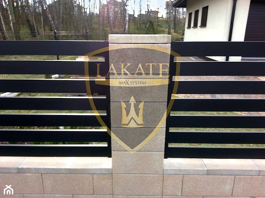 Alu Fence Optimal Lakate - zdjęcie od LAKATE Sp.z.o.o BRAMY I OGRODZENIA