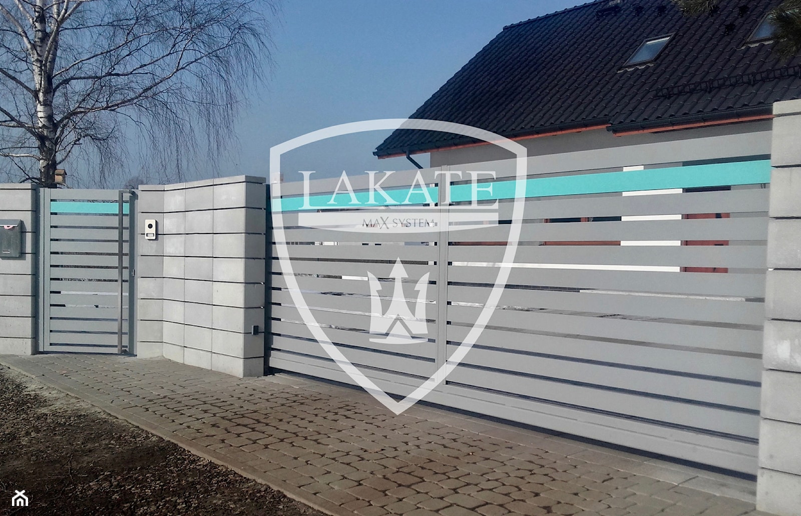 Alu Fence Lakate - zdjęcie od LAKATE Sp.z.o.o BRAMY I OGRODZENIA - Homebook