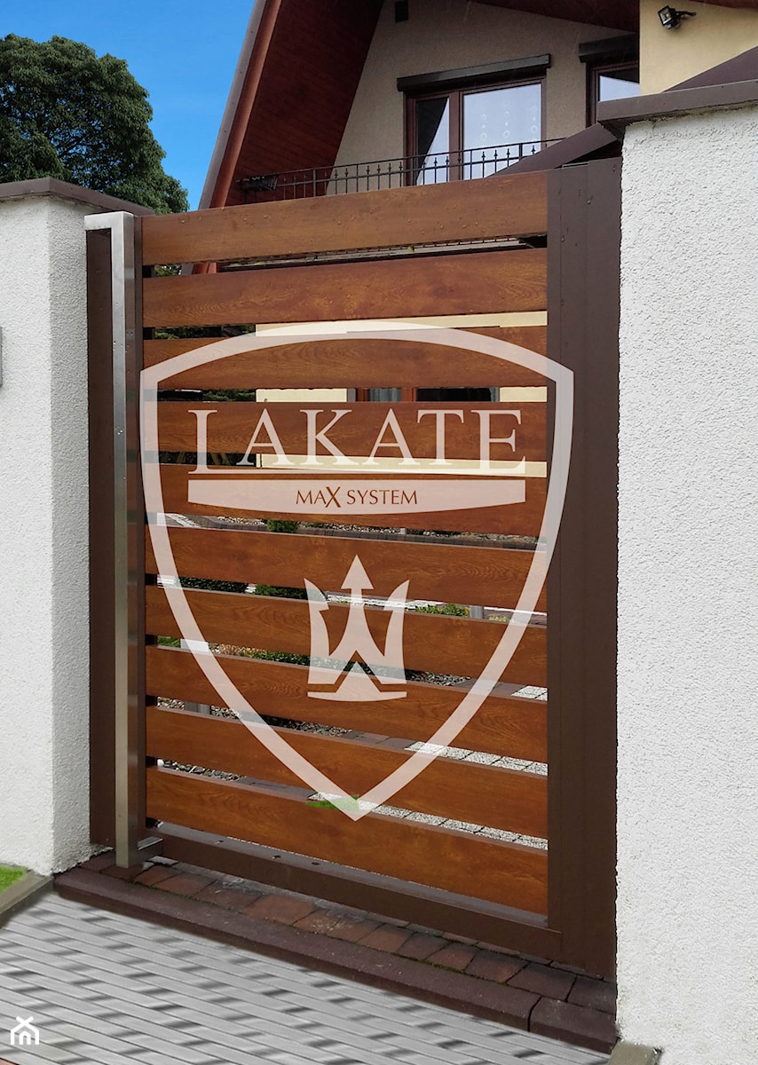 Alu Wood Fence Optimal - zdjęcie od LAKATE Sp.z.o.o BRAMY I OGRODZENIA