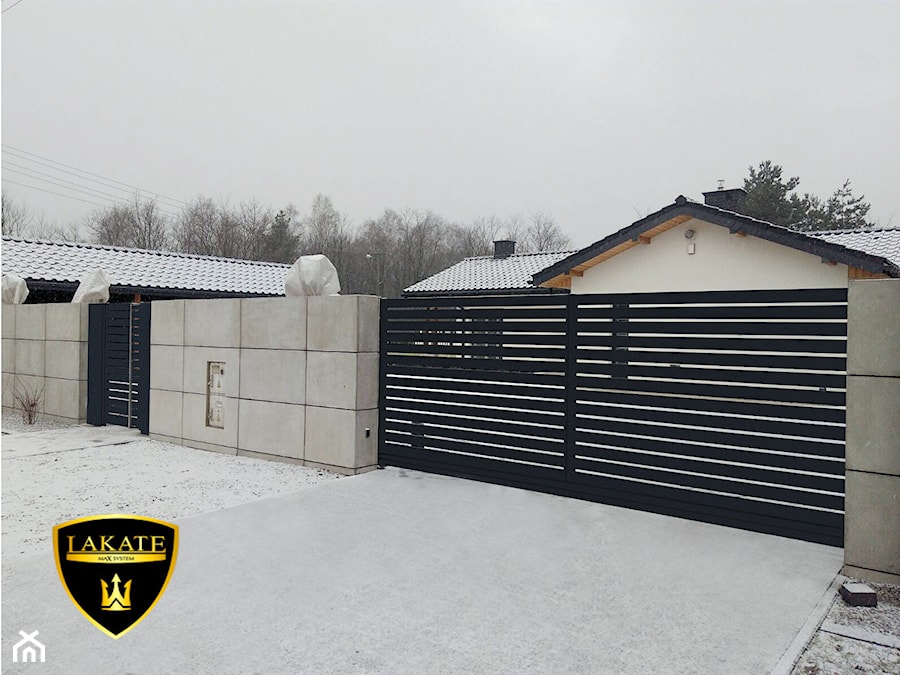 Alu Fence Optimal Lakate - zdjęcie od LAKATE Sp.z.o.o BRAMY I OGRODZENIA