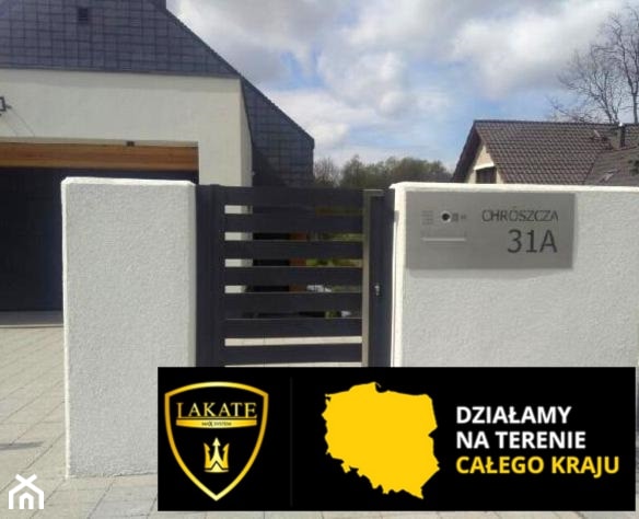 inspiracje od LAKATE SP.Z.O.O BRAMY OGRODZENIA BALUSTRADY - zdjęcie od LAKATE Sp.z.o.o BRAMY I OGRODZENIA