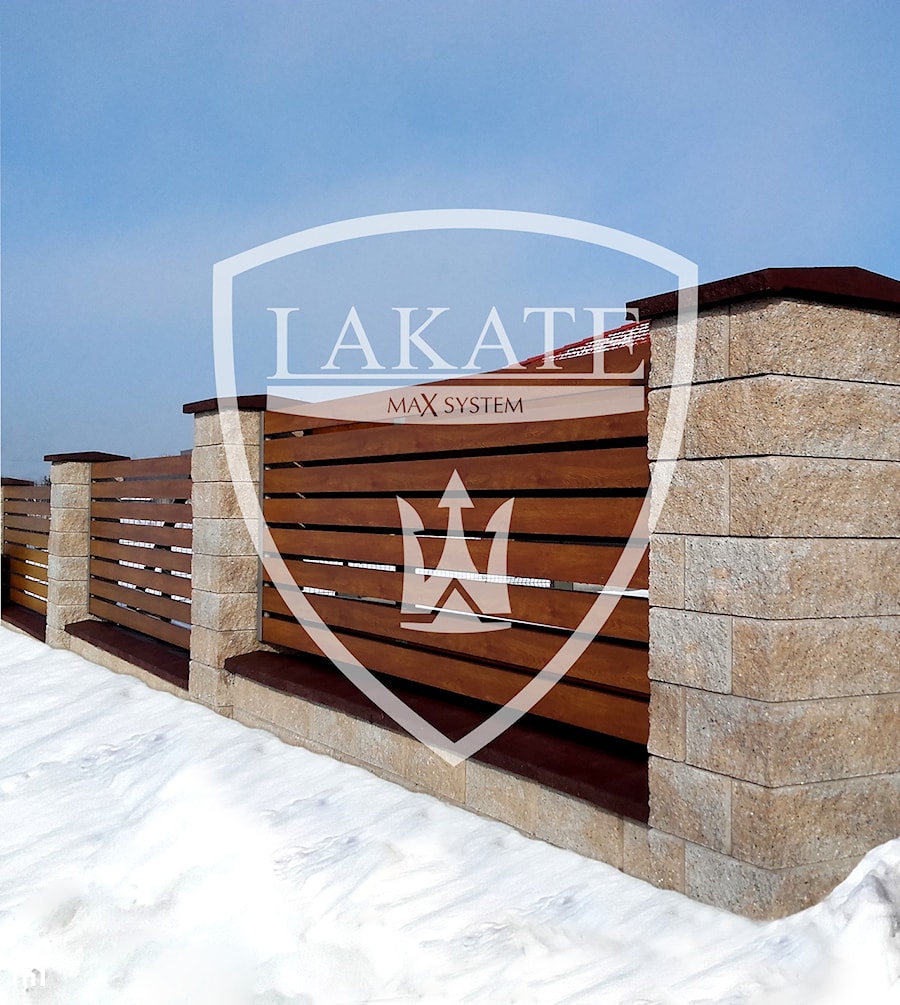 Ogrodzenie aluminiowe Alu Fence_Lakate_ogrodzenia_balustrady - Domy, styl tradycyjny - zdjęcie od LAKATE Sp.z.o.o BRAMY I OGRODZENIA