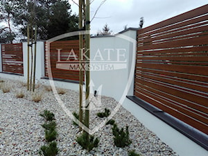 Wood Fence - Ogród, styl nowoczesny - zdjęcie od LAKATE Sp.z.o.o BRAMY I OGRODZENIA