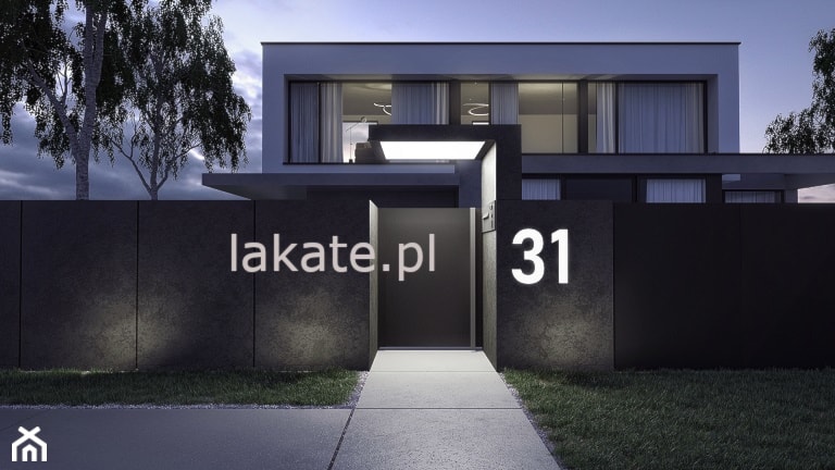 ogrodzenie aluminiowe & spieki kwarcowe - zdjęcie od LAKATE Sp.z.o.o BRAMY I OGRODZENIA
