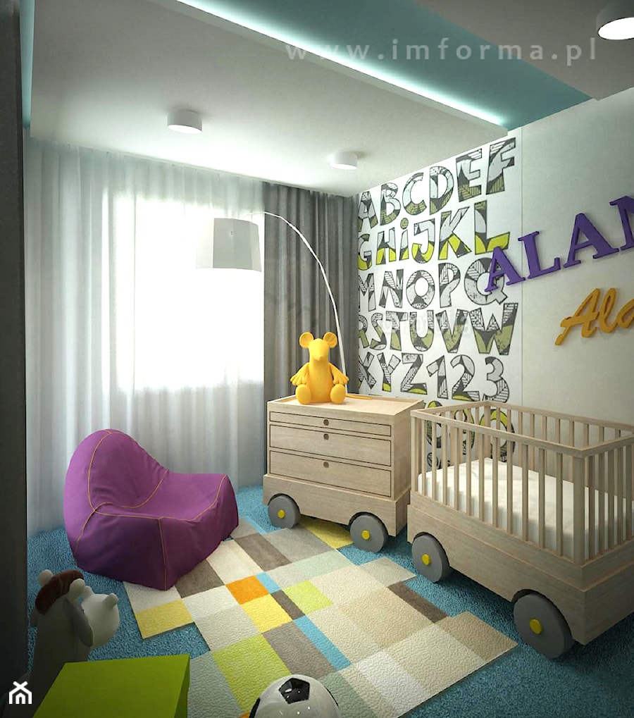 nowoczesny pokój dziecka - zdjęcie od IMFORMA IWONA MARCINIAK