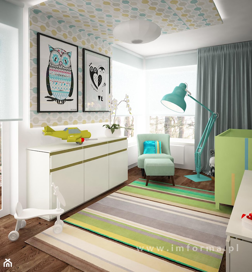 nowoczesny pokój dziecka - zdjęcie od IMFORMA IWONA MARCINIAK - Homebook