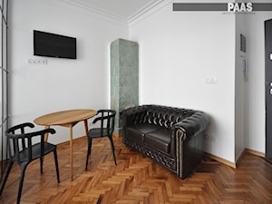 Lokal mieszkalny przy ul. Długiej w Krakowie - Salon, styl nowoczesny - zdjęcie od PAAS Pracownia Projektowa
