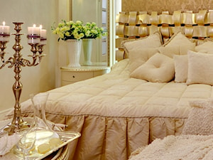 Mała szara sypialnia, styl tradycyjny - zdjęcie od ZYGMUNT SP. Z O.O.
