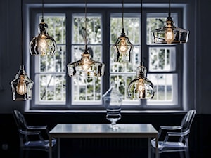 Oferta Grodno Decor - Średnia biała jadalnia w kuchni, styl industrialny - zdjęcie od Grodno Decor