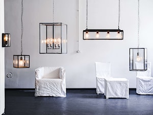 Oferta Grodno Decor - Średnia szara jadalnia, styl industrialny - zdjęcie od Grodno Decor