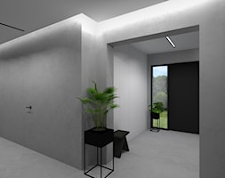 Dom parterowy - Hol / przedpokój, styl minimalistyczny - zdjęcie od iStudioo - Homebook