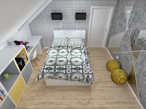 Pokój dla nastolatki z garderobą - zdjęcie od iStudioo