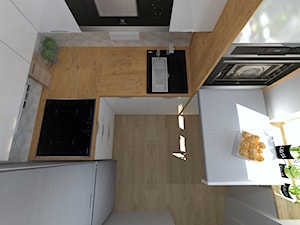 Bardzo mała kuchnia w bloku - zdjęcie od iStudioo