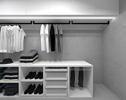 Dom parterowy - Garderoba, styl minimalistyczny - zdjęcie od iStudioo - Homebook