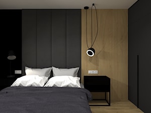 Mieszkanie w Chrzanowie - Sypialnia, styl nowoczesny - zdjęcie od iStudioo