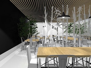 Projekt kantyny - Wnętrza publiczne - zdjęcie od Eno Design