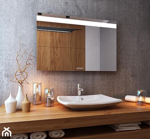 Lustro łazienkowe LED - Linea LED