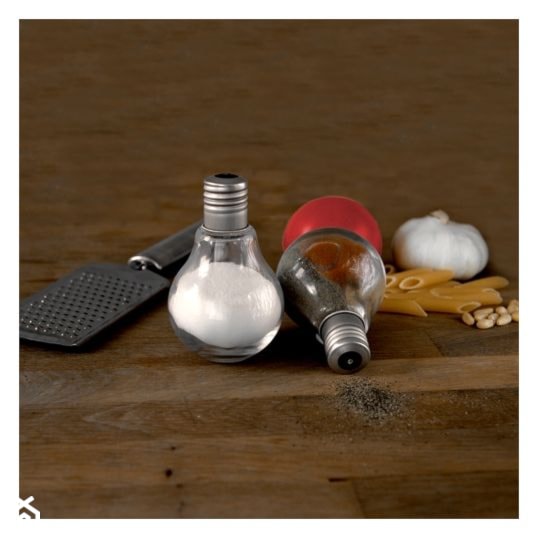 Solniczka i pieprzniczka żarówka LightBulb - zdjęcie od toys4boys - Homebook