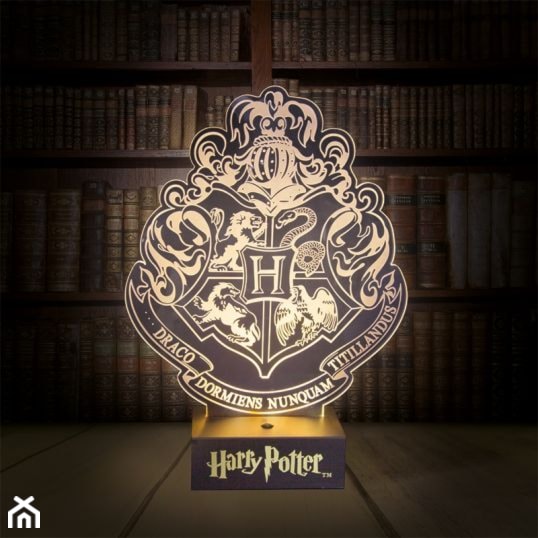 Lampa Harry Potter Herb Hogwartu - zdjęcie od toys4boys