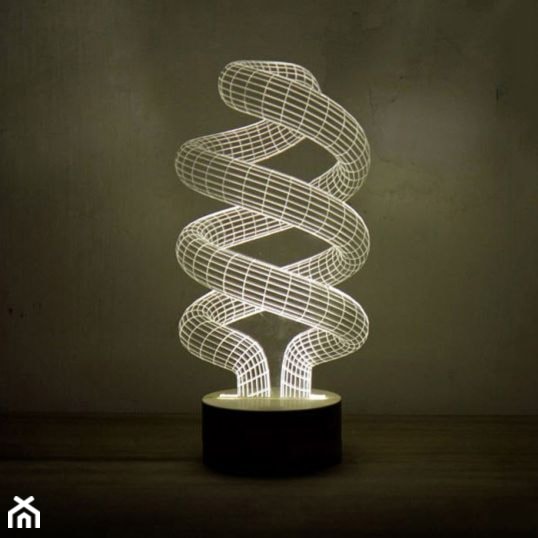 Iluzoryczna Lampa 3D Kolor - zdjęcie od toys4boys - Homebook