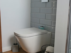 Łazienka - Mała łazienka, styl skandynawski - zdjęcie od Ania S