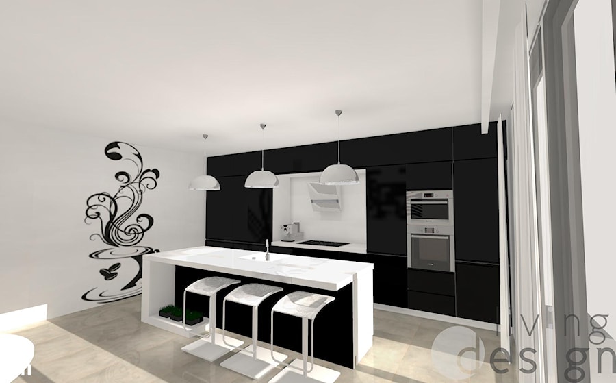 salon - Kuchnia - zdjęcie od LivingDesign