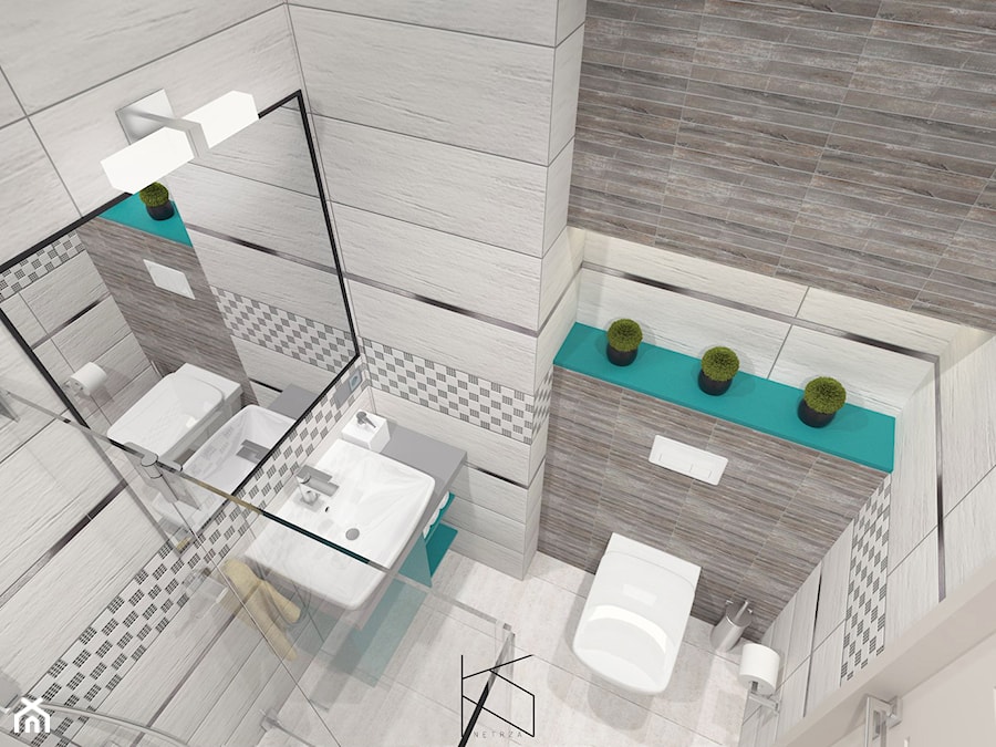 Łazienka, styl minimalistyczny - zdjęcie od KN.wnętrza