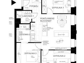 MŁYN NAD CYBINĄ - mieszkanie 65m2