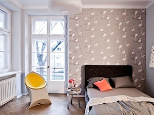 Mała sypialnia, styl nowoczesny - zdjęcie od PINKMARTINI