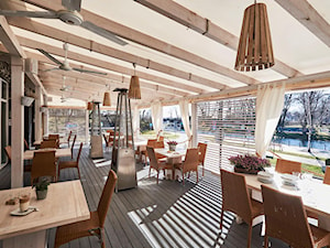Restauracja Porto Giżycko - Wnętrza publiczne, styl skandynawski - zdjęcie od Vprojekt design by Weronika
