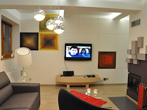 wakacyjny apartament w Zakopanem - Salon, styl nowoczesny - zdjęcie od lorenc agnieszka