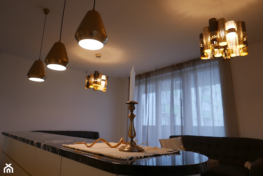 apartament na Mokotowie - Salon, styl nowoczesny - zdjęcie od lorenc agnieszka