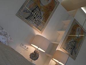 malutki apartament na Powiślu 26m2 - Sypialnia, styl nowoczesny - zdjęcie od lorenc agnieszka