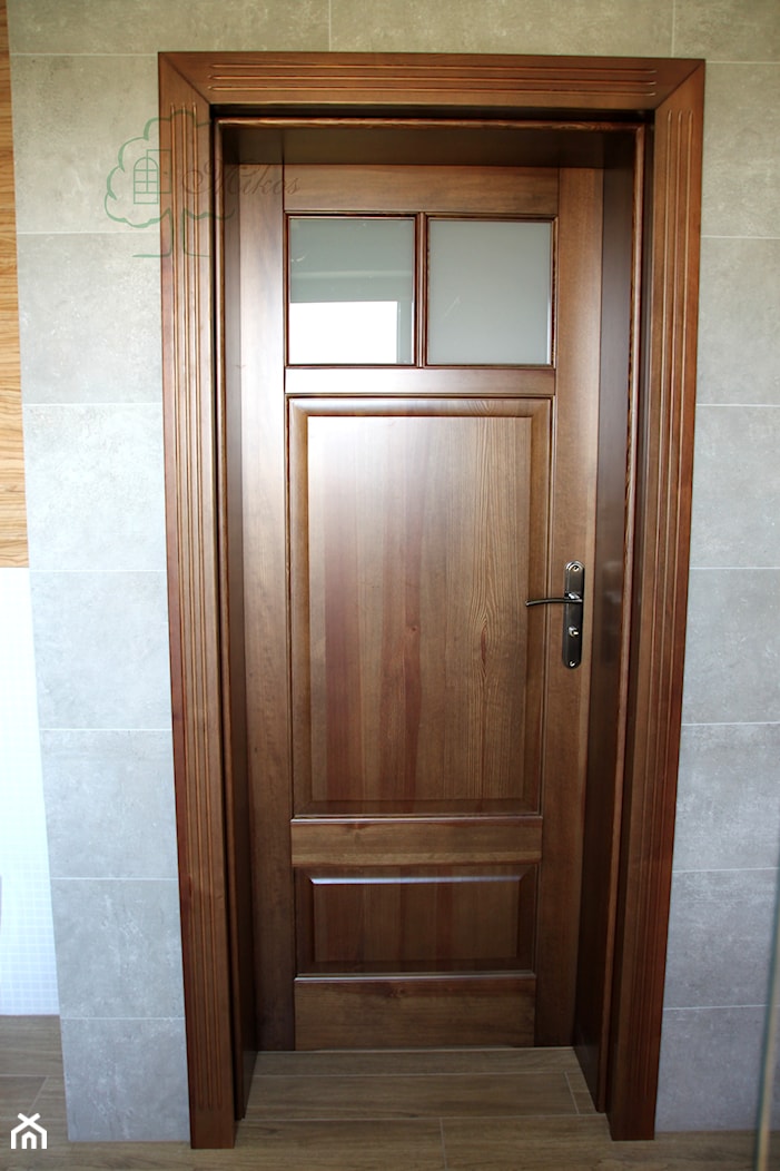 Drzwi wewnętrzne łazienkowe - zdjęcie od STOLARKA MIKOS - Homebook