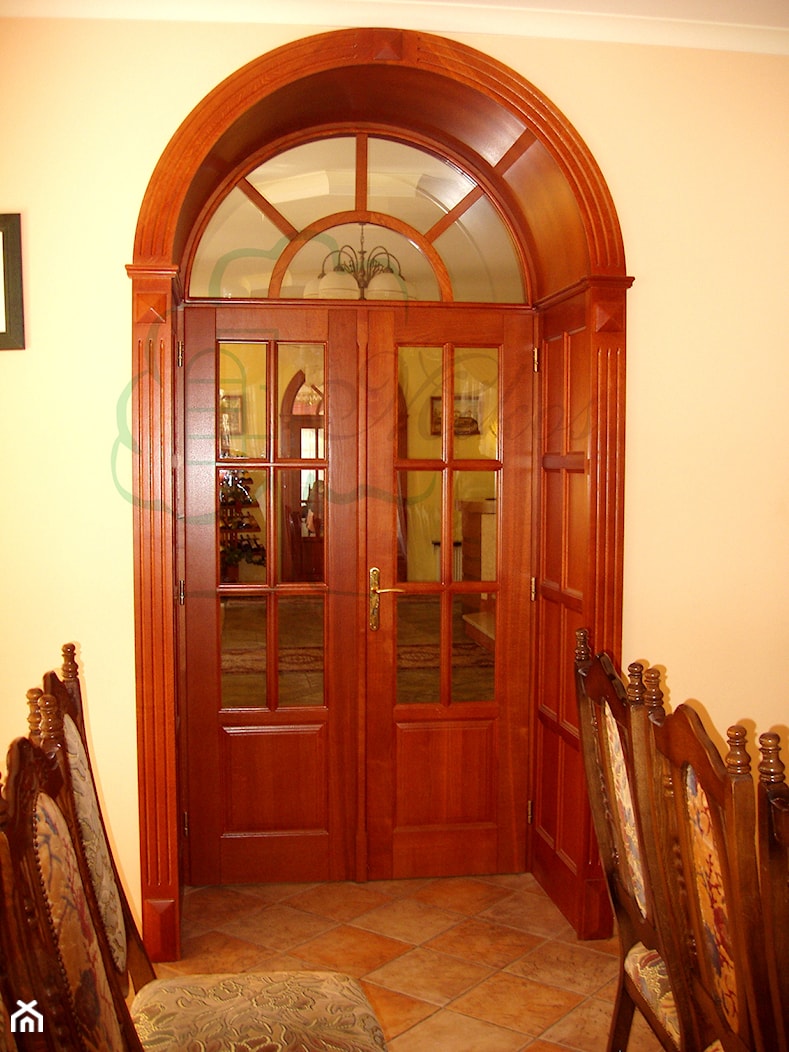 Drzwi wewnętrzne dwuskrzydłowe do kamienicy - zdjęcie od STOLARKA MIKOS - Homebook