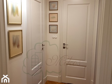 Aranżacje wnętrz - : Białe drzwi wewnętrzne drewniane - STOLARKA MIKOS. Przeglądaj, dodawaj i zapisuj najlepsze zdjęcia, pomysły i inspiracje designerskie. W bazie mamy już prawie milion fotografii!