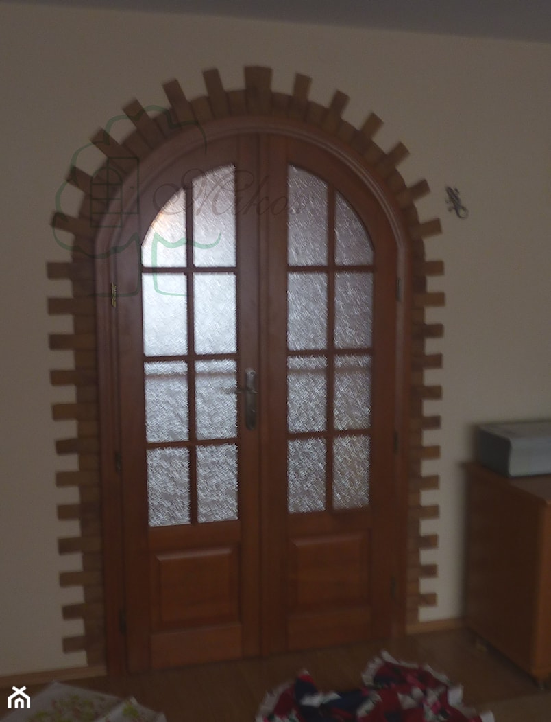 Nietypowe drzwi wewnętrzne - zdjęcie od STOLARKA MIKOS - Homebook