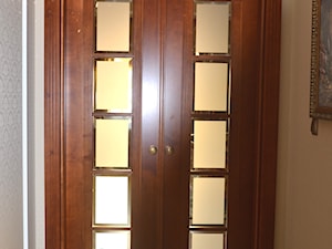 Drzwi wewnętrzne dwuskrzydłowe z koroną - zdjęcie od STOLARKA MIKOS